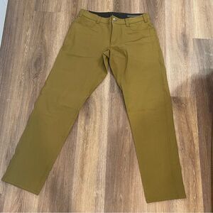 SWRVE Men's Olive Green Slim Trousers Cycling Outdoor Pants Sz 32X32